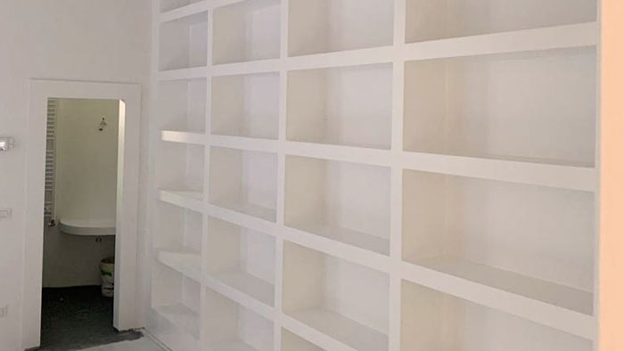 Realizzazione Libreria in Cartongesso